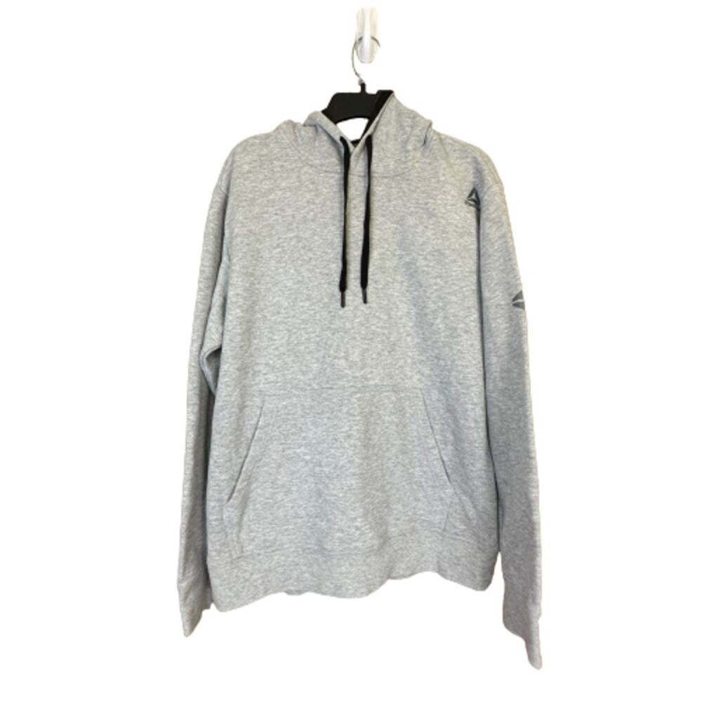 Reebok Men's Long Sleeve Training Grey‎ Hoodie - Size L